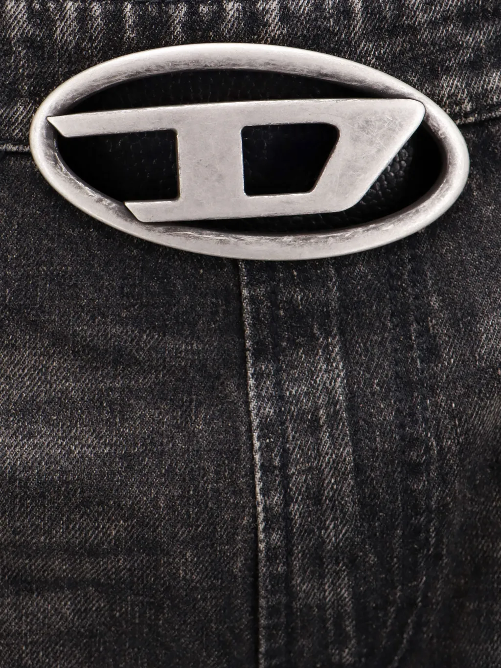 Oval-D Logo Plaque Straight-Leg Jeans