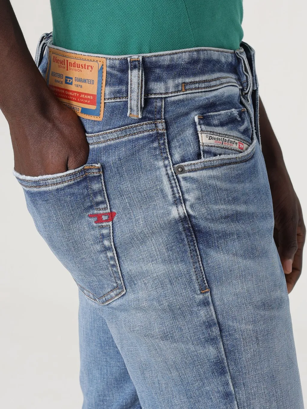 1979 Sleenker Logo-Patch Skinny Jeans