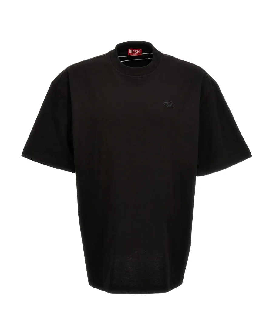 Oval D Straight Hem Crewneck T-Shirt