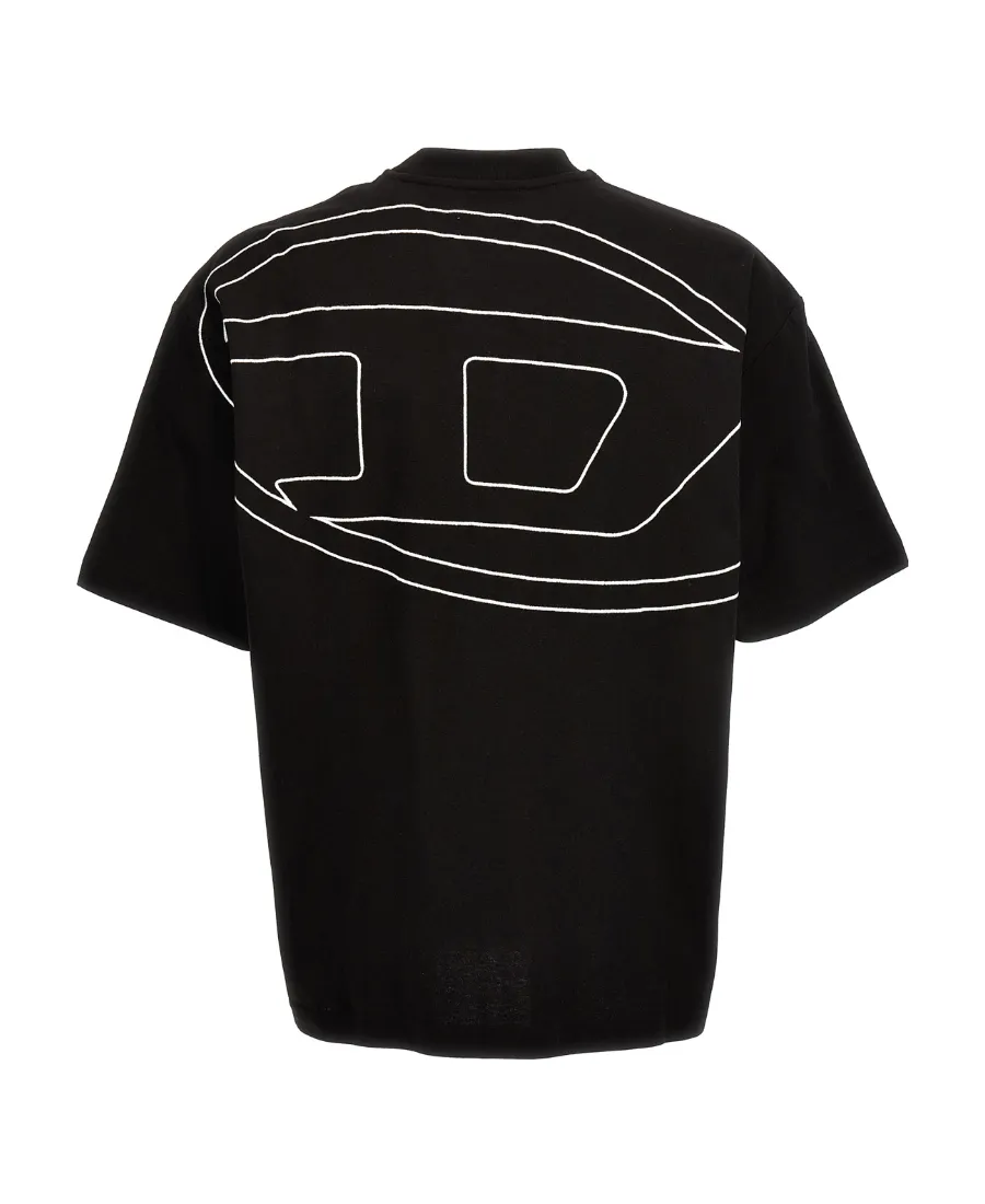 Oval D Straight Hem Crewneck T-Shirt