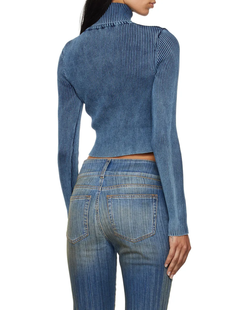 M-Anchor-A Cut-Out Knitted Cropped Top