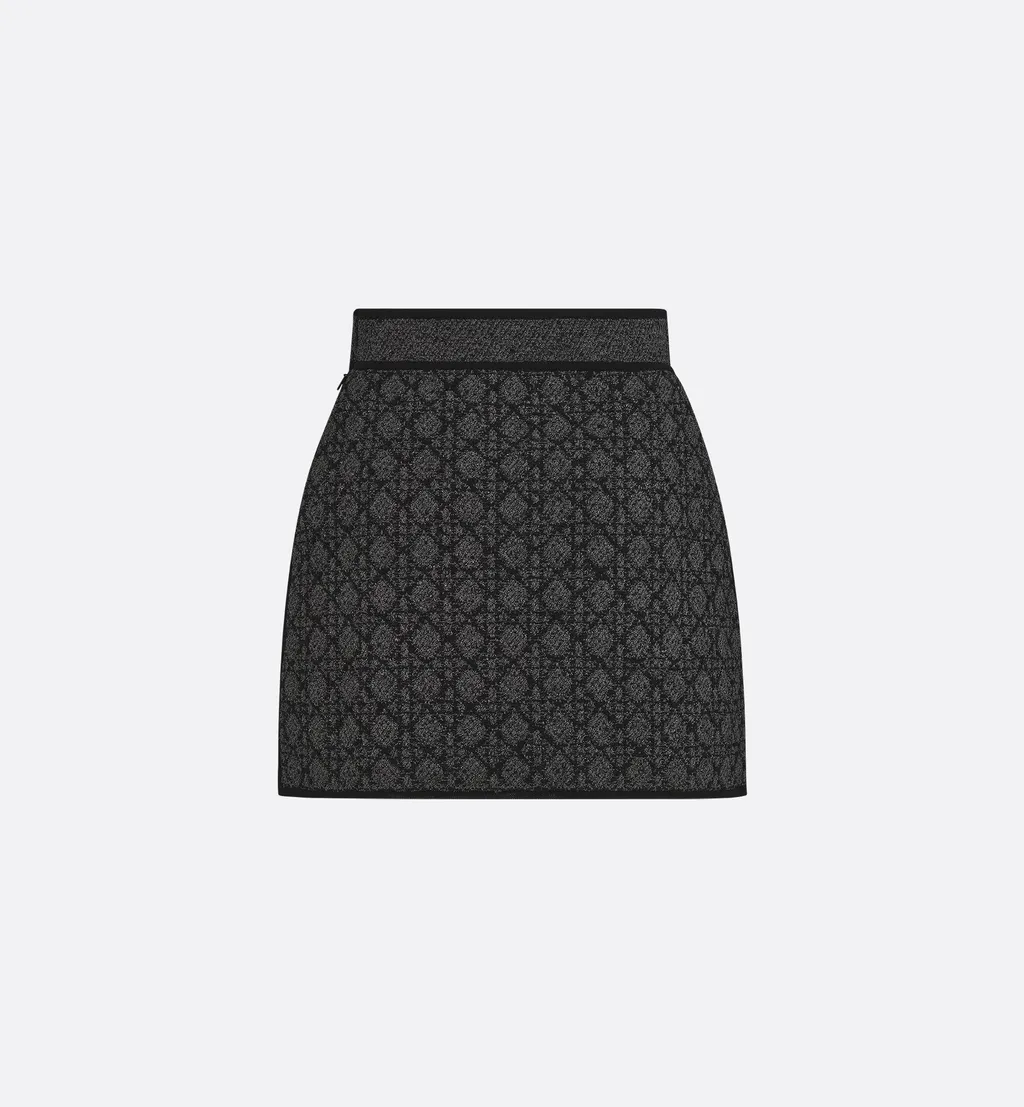 Macrocannage Miniskirt