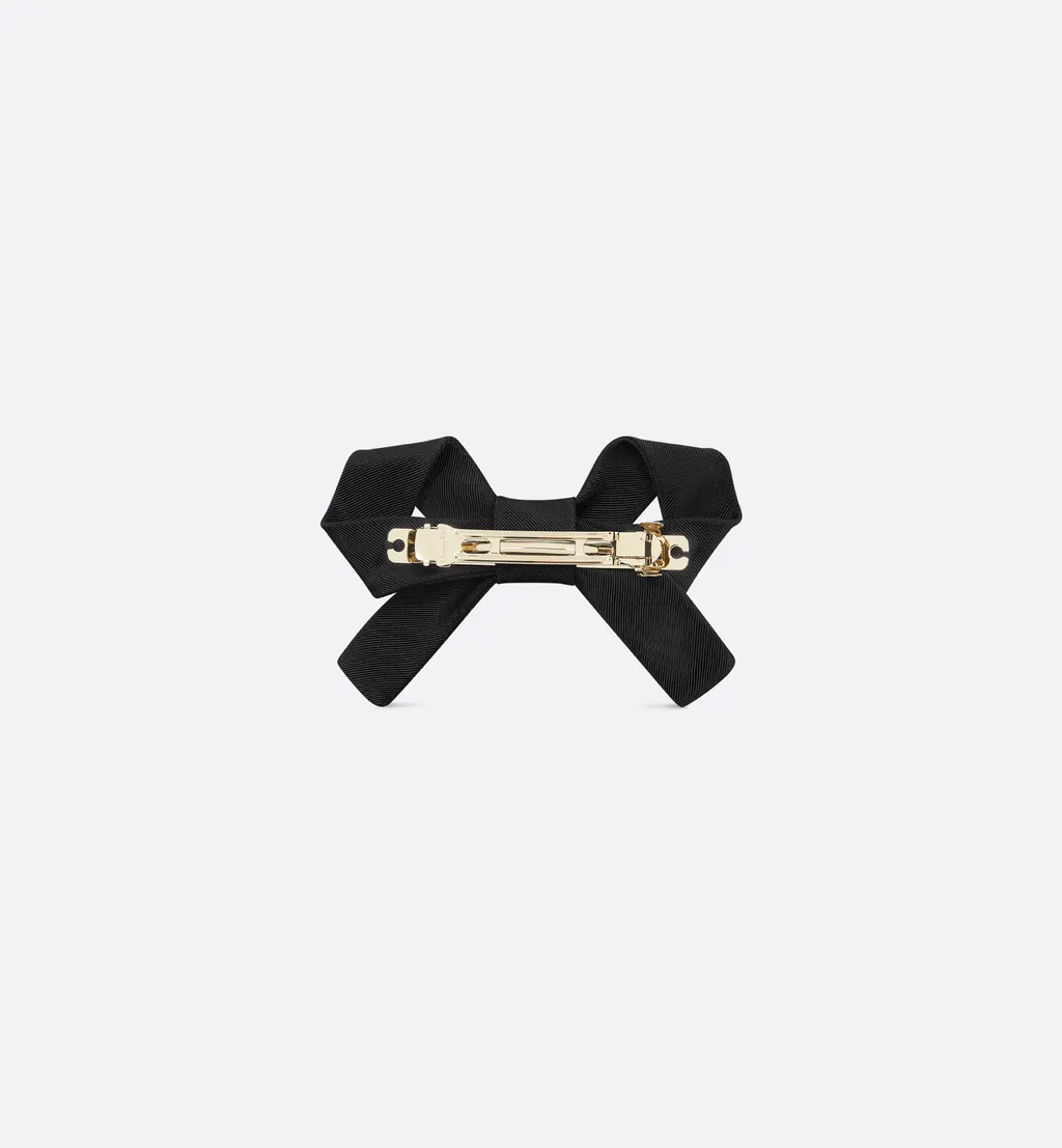 Logo Embellished Bow