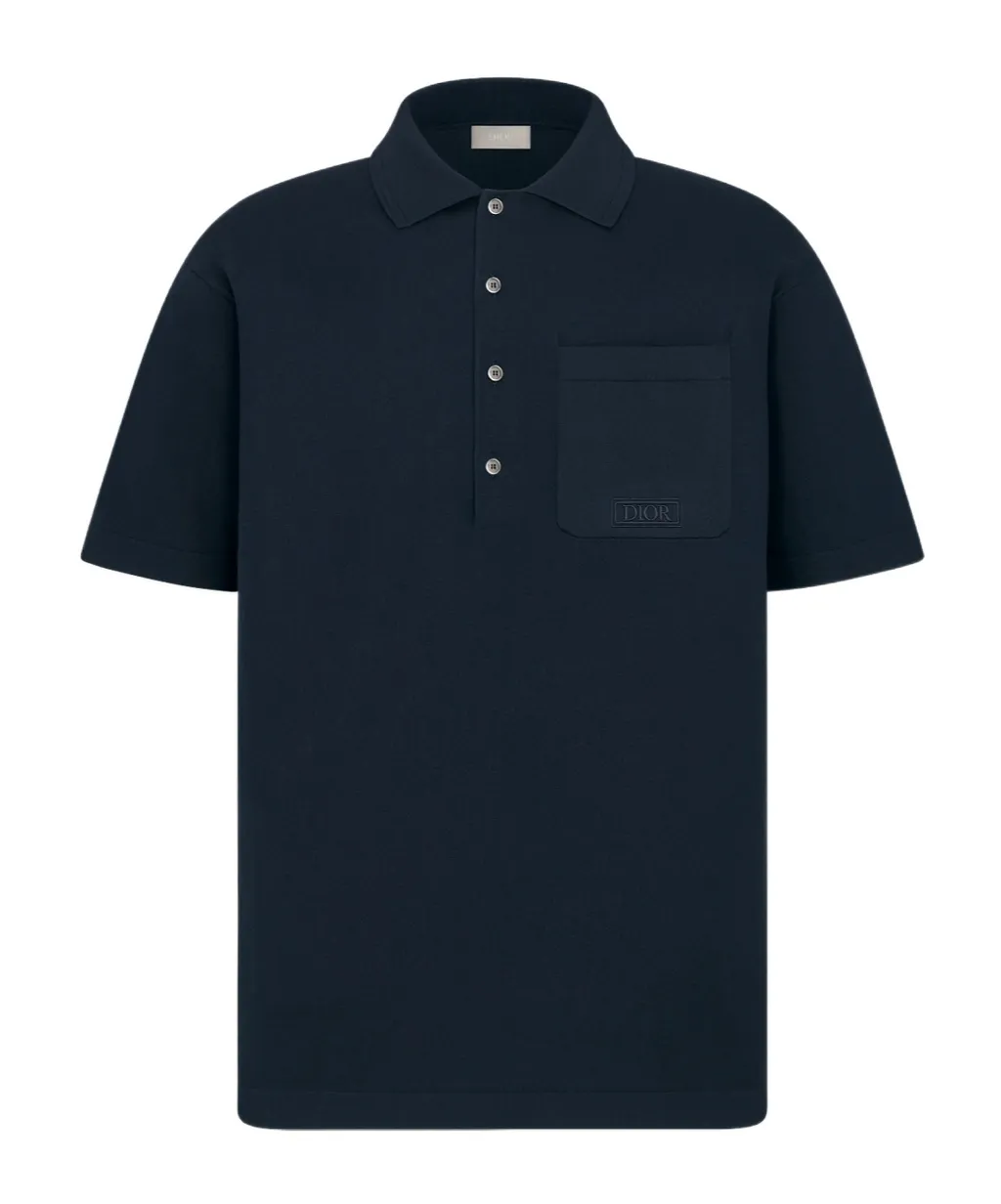 Logo Embroidered Short-Sleeve Polo Shirt