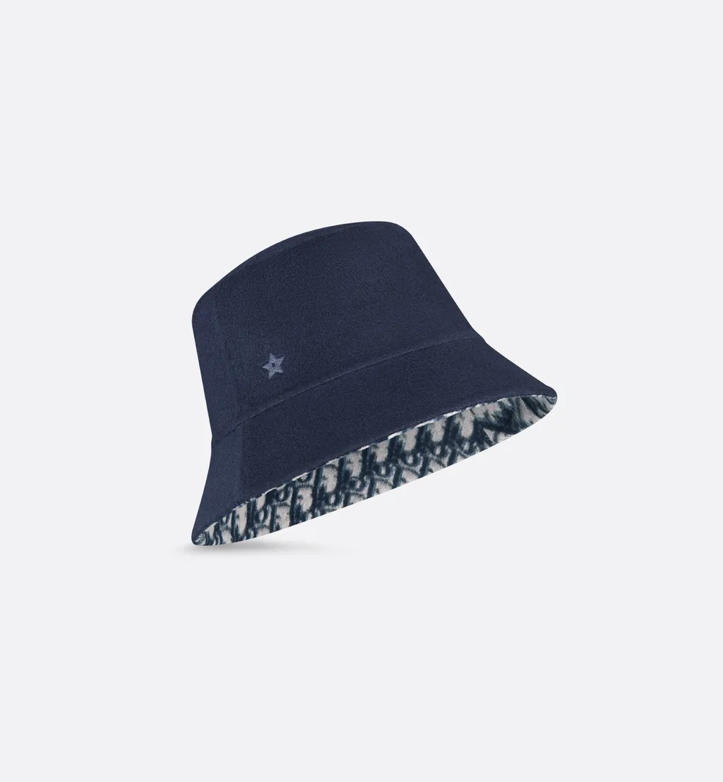 Reversible Teddy-D Small-Brim Bucket Hat