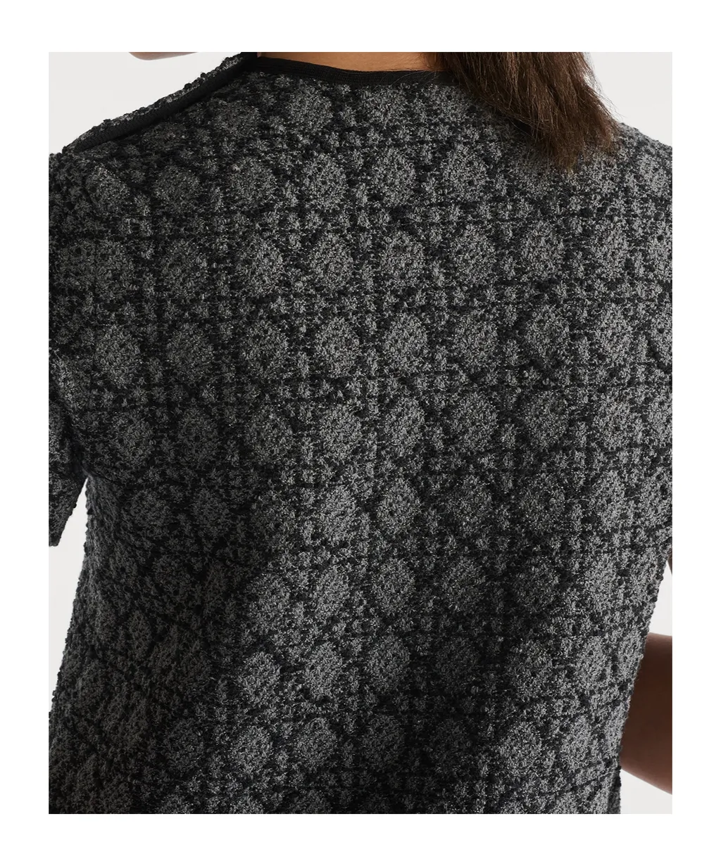 Short Macrocannage Dress