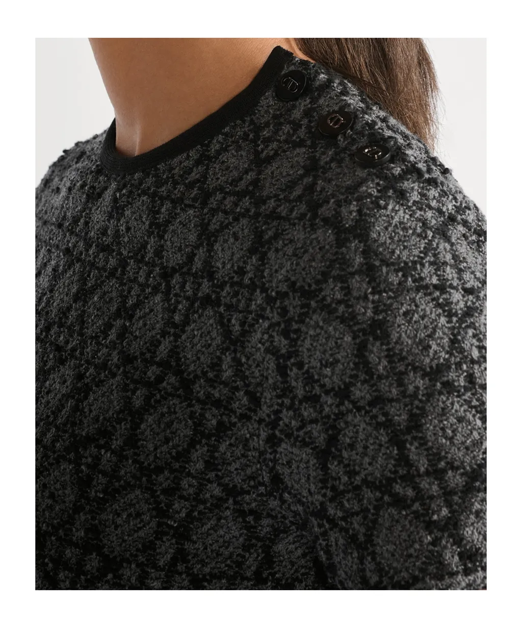 Short Macrocannage Dress