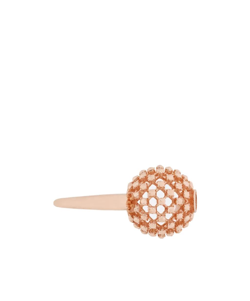 Logo Engraved Embellished Ring