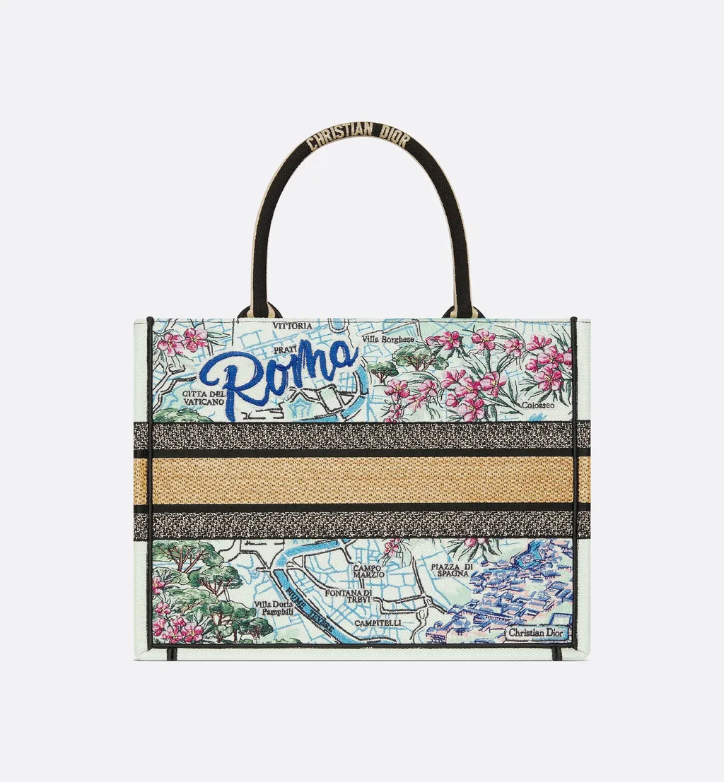 Roma Dior Souvenir Medium Book Tote