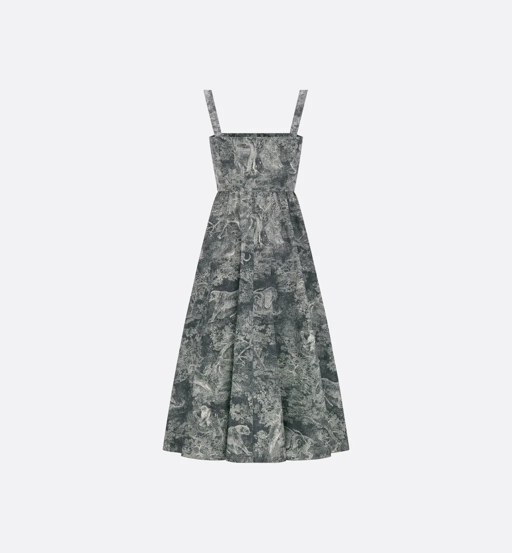 Mid-Length Flared Dress