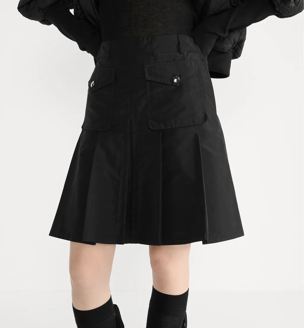 Short Pleated Skirt