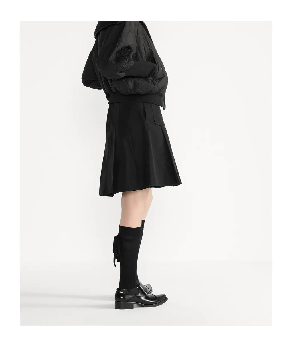 Short Pleated Skirt
