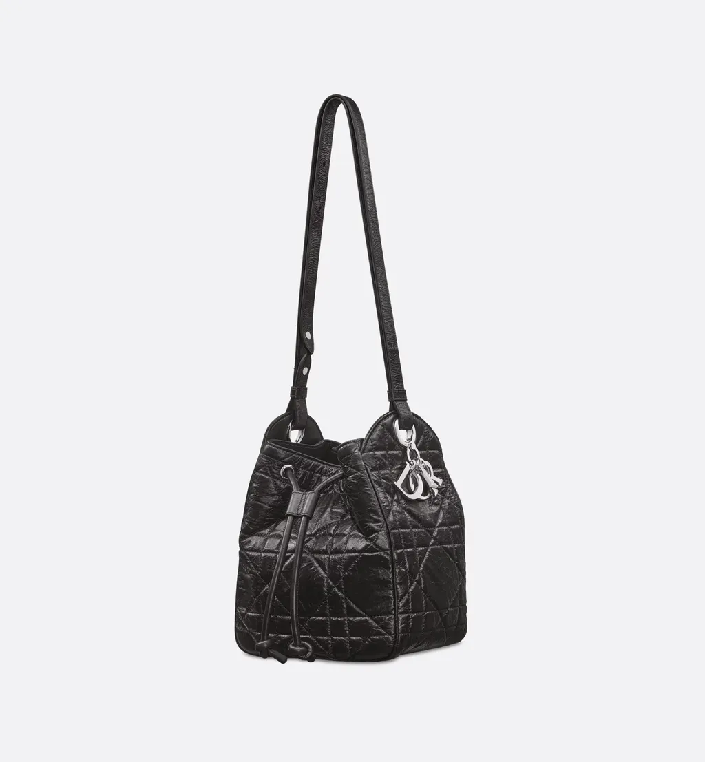 Small D-Motion Hobo Bucket Bag