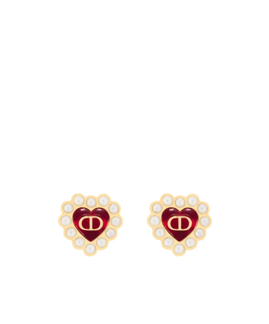 Petit Cd Baroque Stud Earrings
