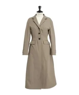 Trench Coat With Integrated Corset