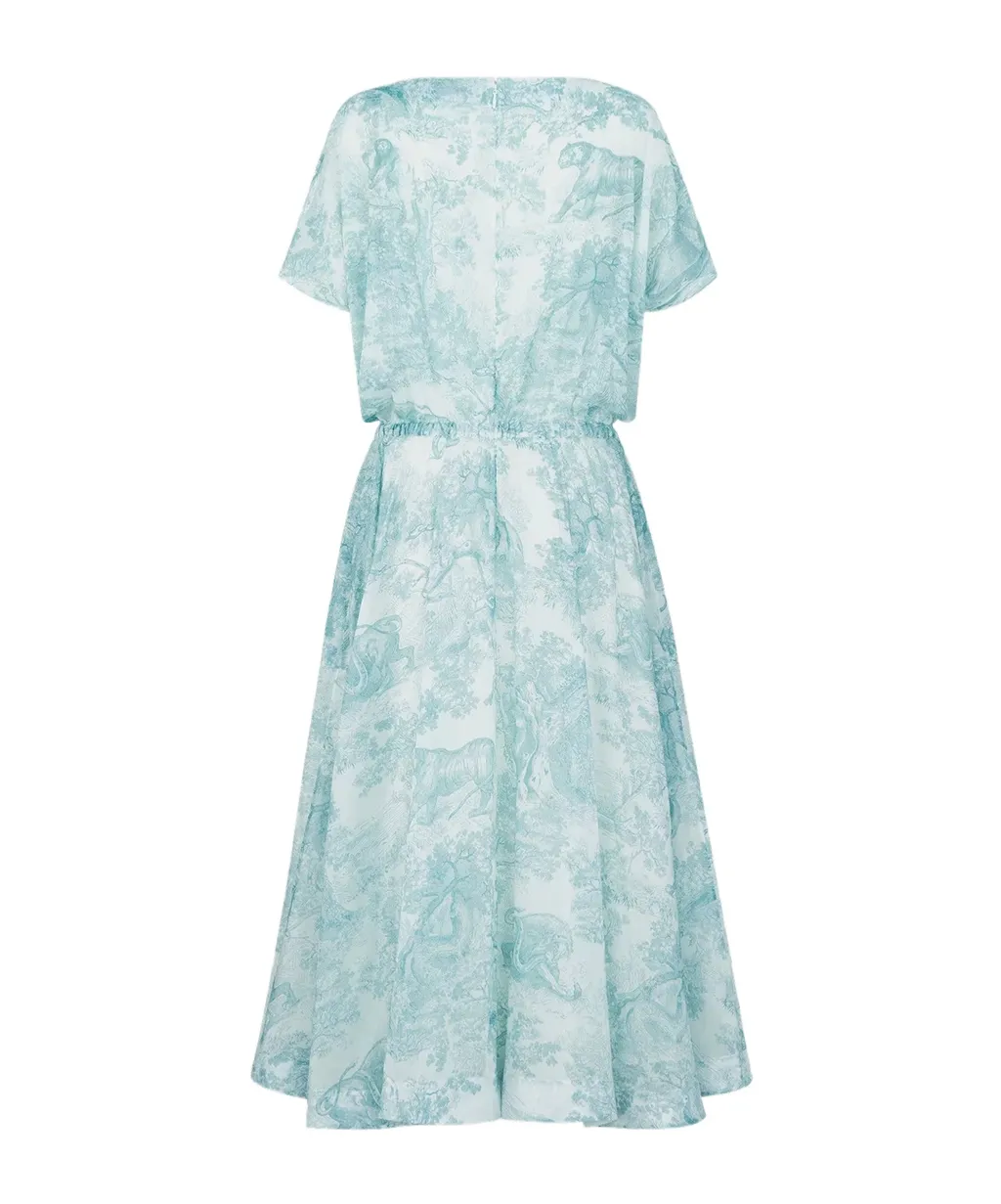 Mid-Length Flared Dress