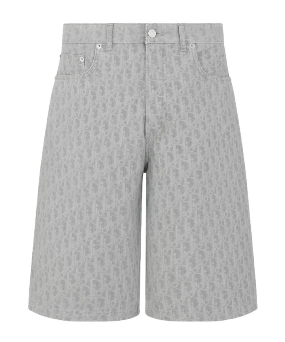 Oblique Bermuda Shorts