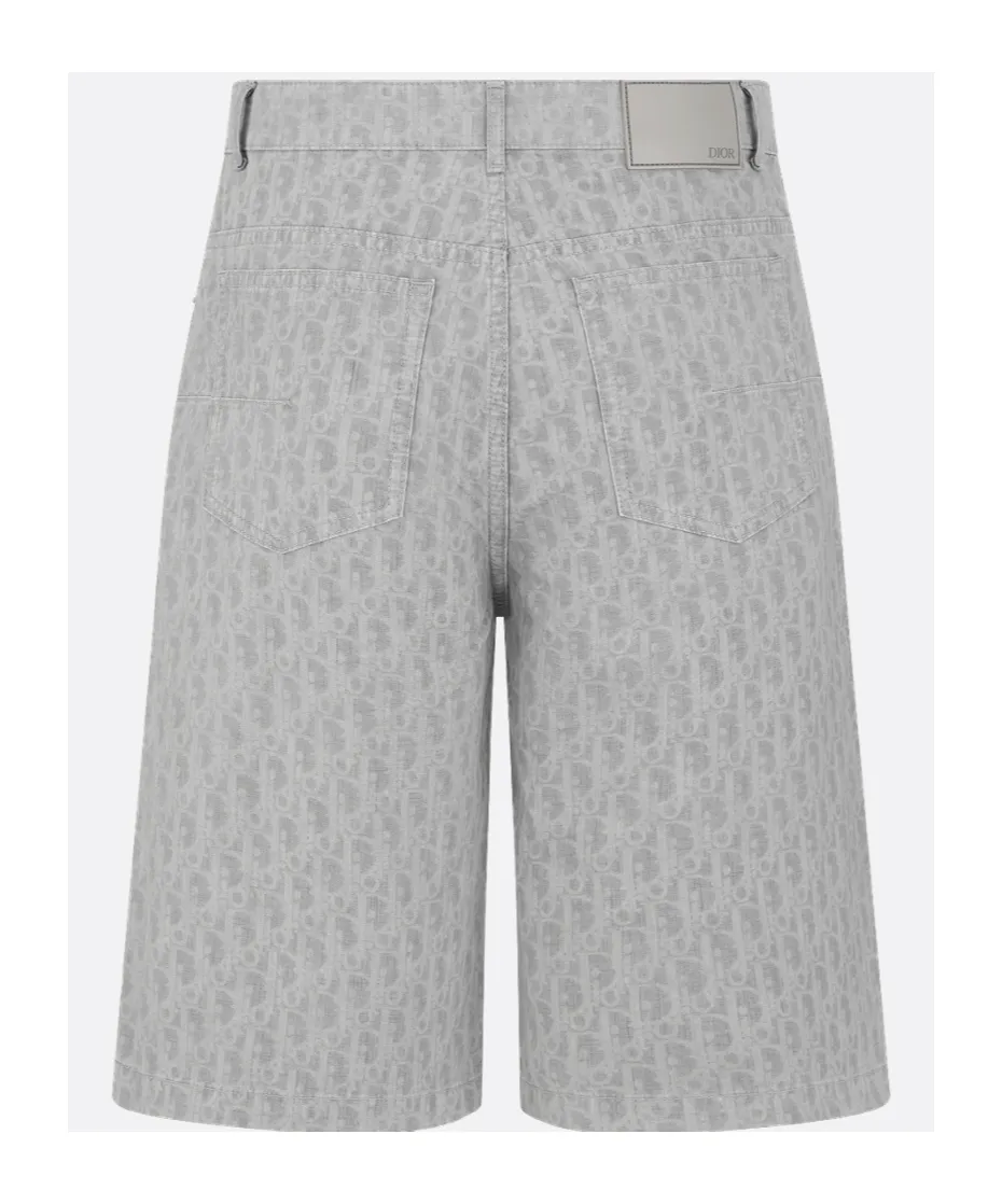 Oblique Bermuda Shorts