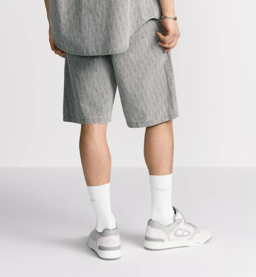 Oblique Bermuda Shorts