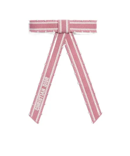Christian Dior Embroidered Dior Twist Bow