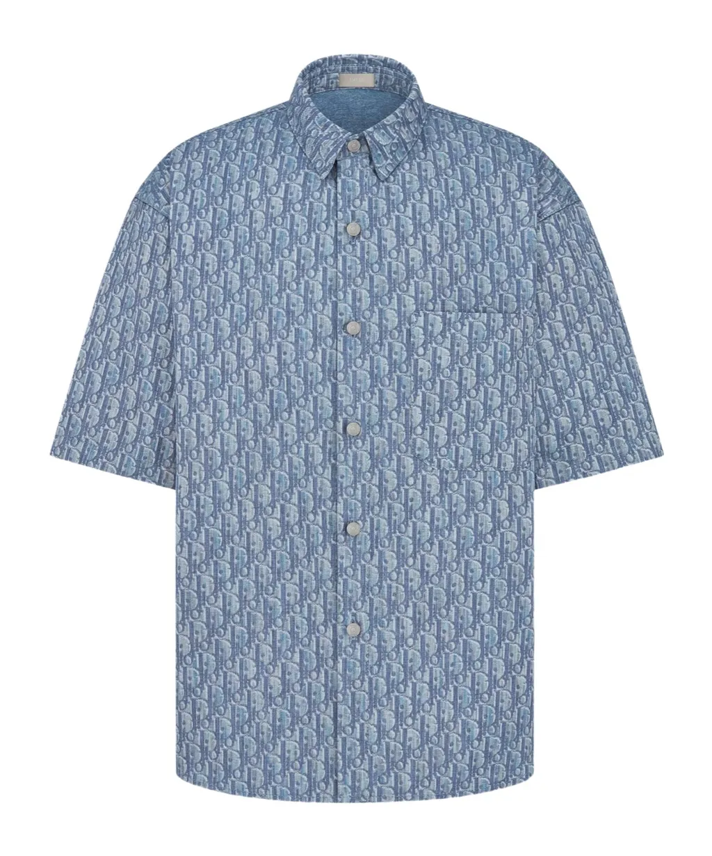 Oblique Short-Sleeved Shirt