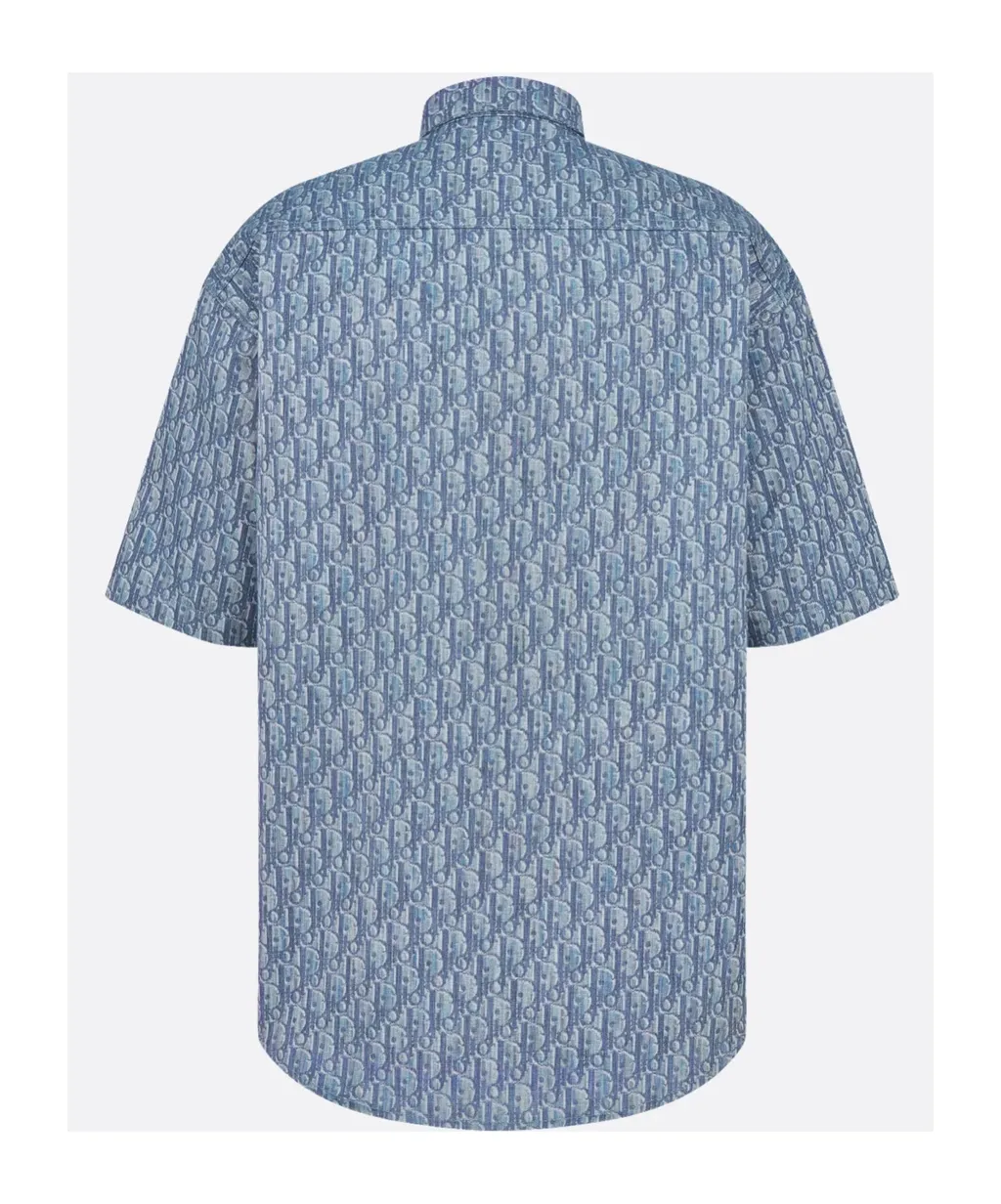 Oblique Short-Sleeved Shirt