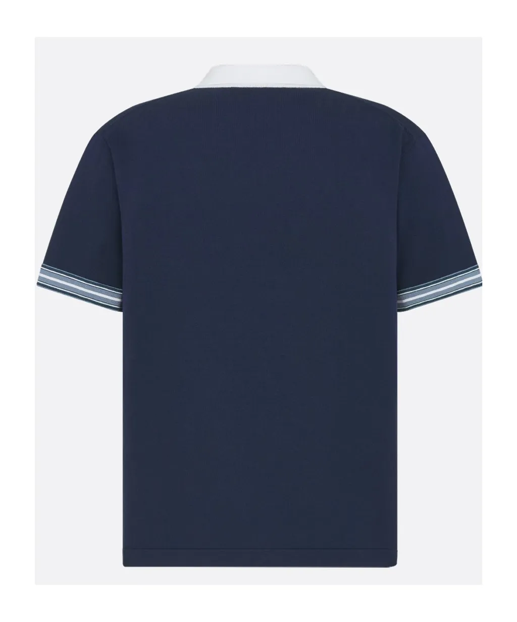 Logo Embroidered Short-Sleeved Polo Shirt