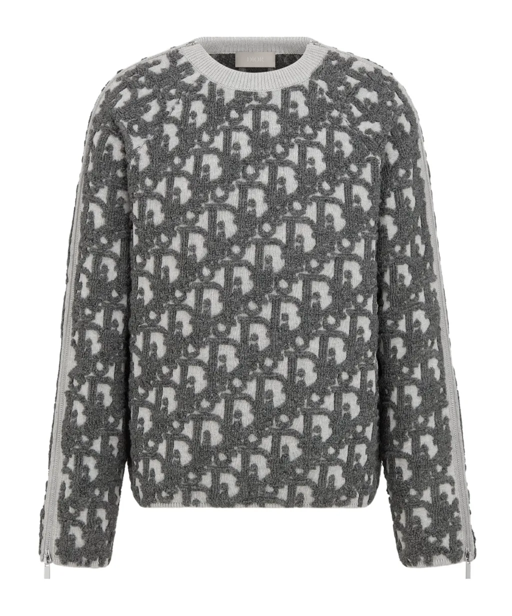 Oblique Crewneck Jumper