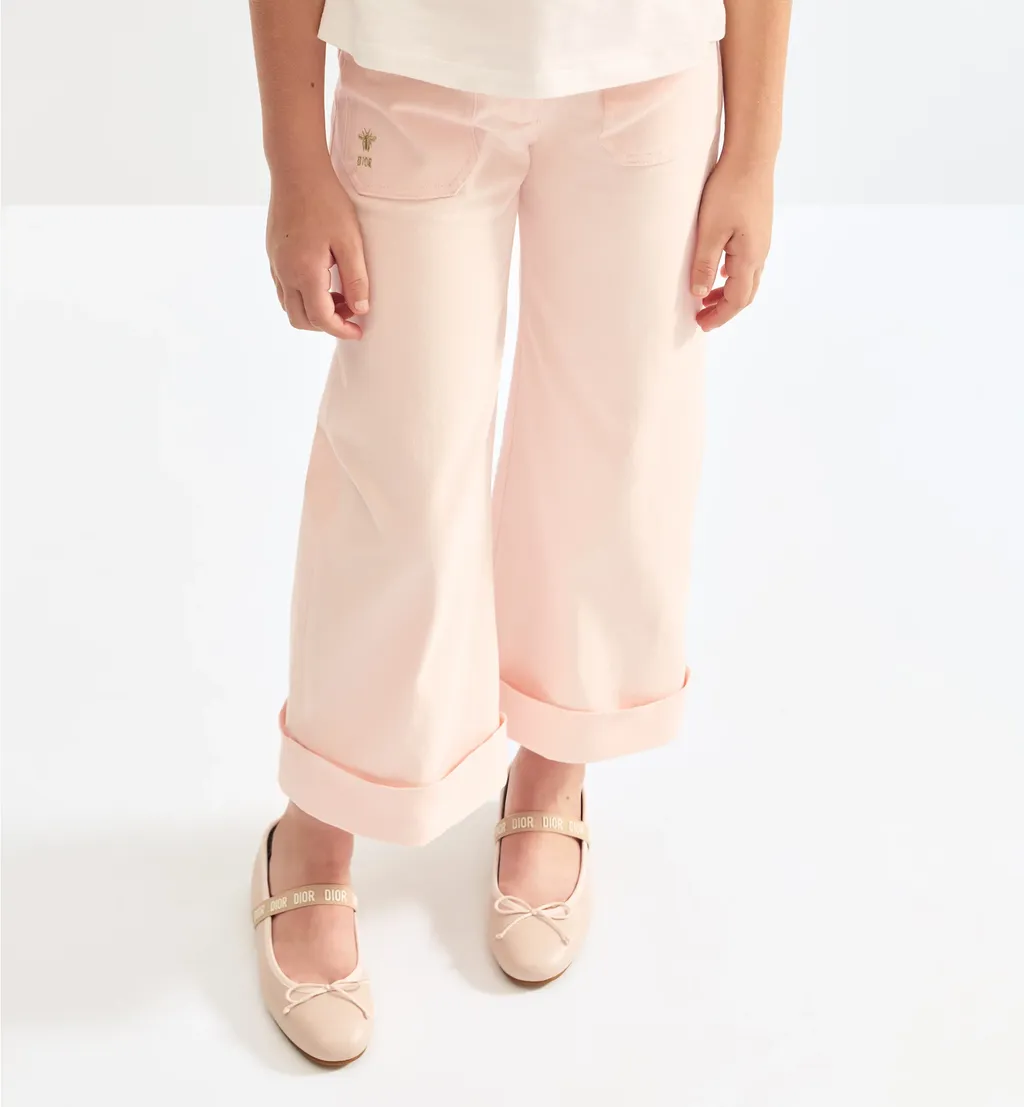Belt Loop Wide-Leg Pants