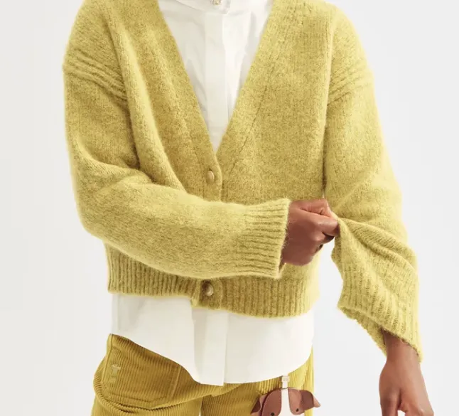 Long-Sleeved Cardigan