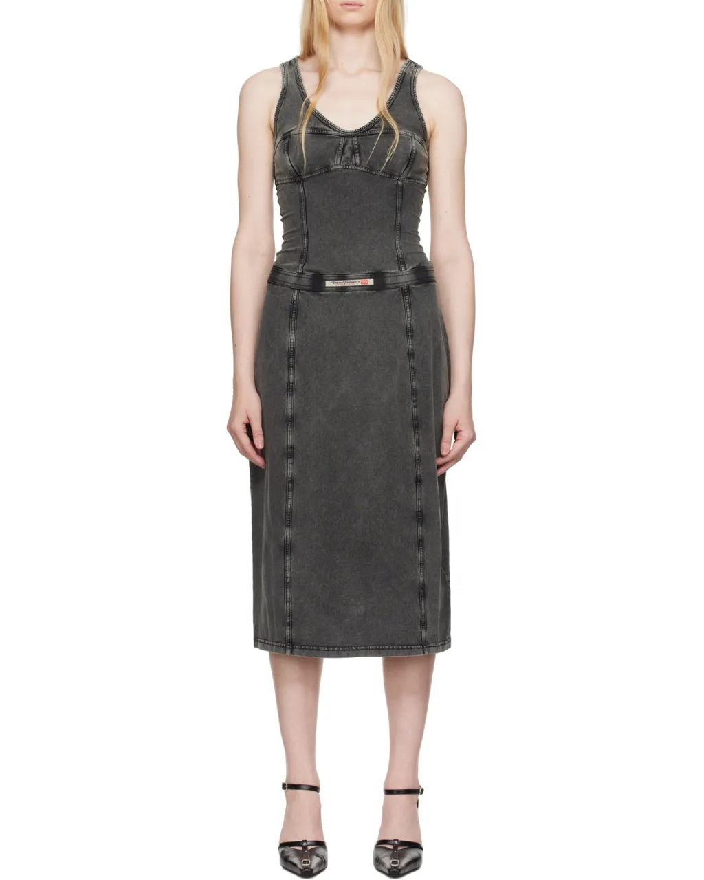 D-Inny Sleeveless Midi Dress