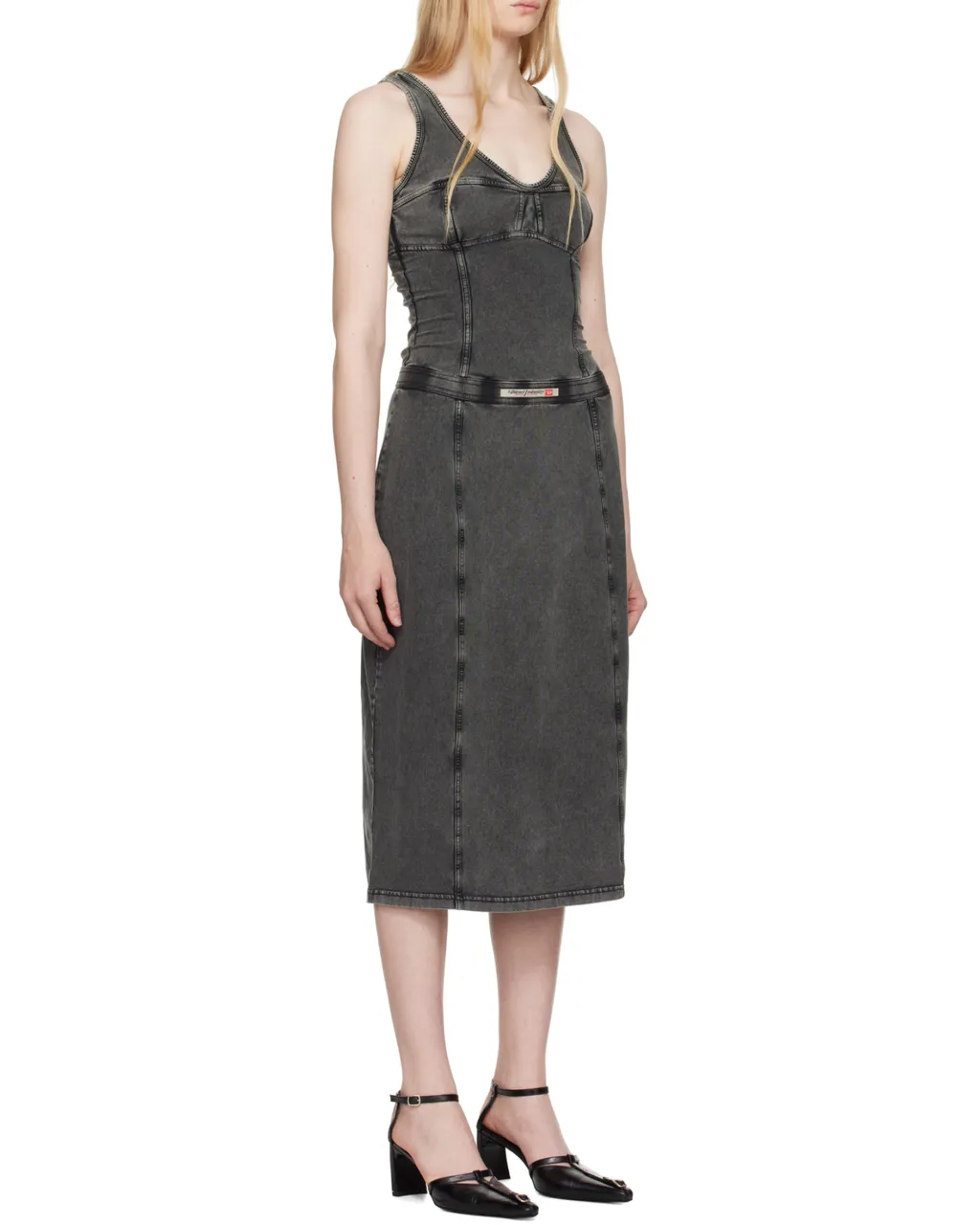 D-Inny Sleeveless Midi Dress