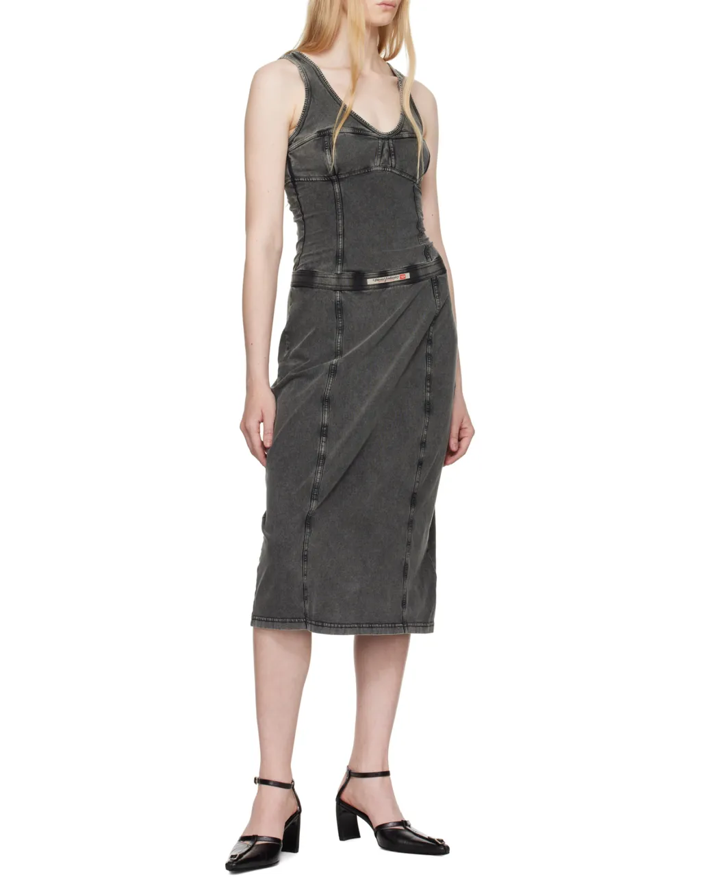 D-Inny Sleeveless Midi Dress