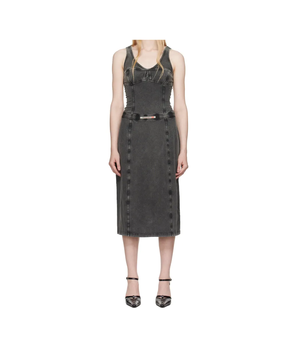 D-Inny Sleeveless Midi Dress