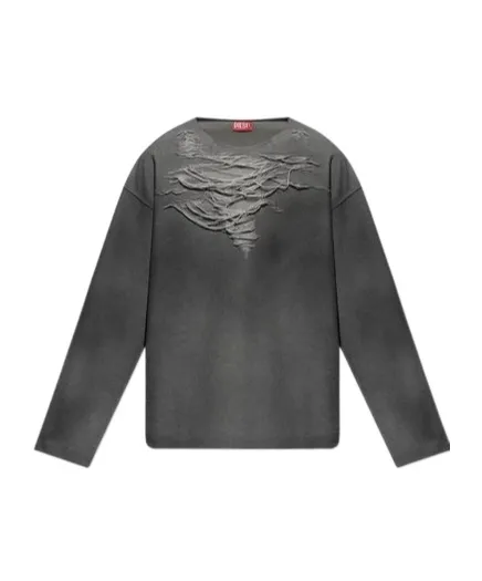 S-Ruben Distressed Sweatshirt