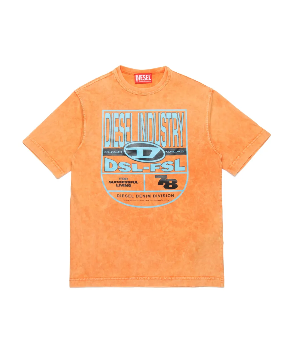 Oval-D Logo Printed T-Shirt