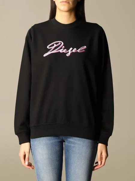 F-Ang-K15 Logo-Print Rib-Trimmed Sweatshirt