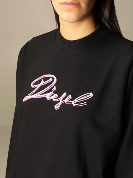 F-Ang-K15 Logo-Print Rib-Trimmed Sweatshirt