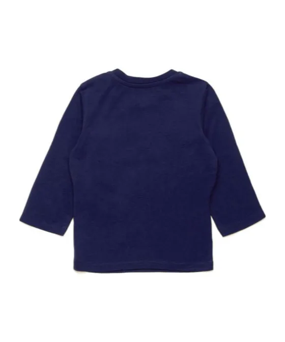 Graphic Printed Long-Sleeved T-Shirt