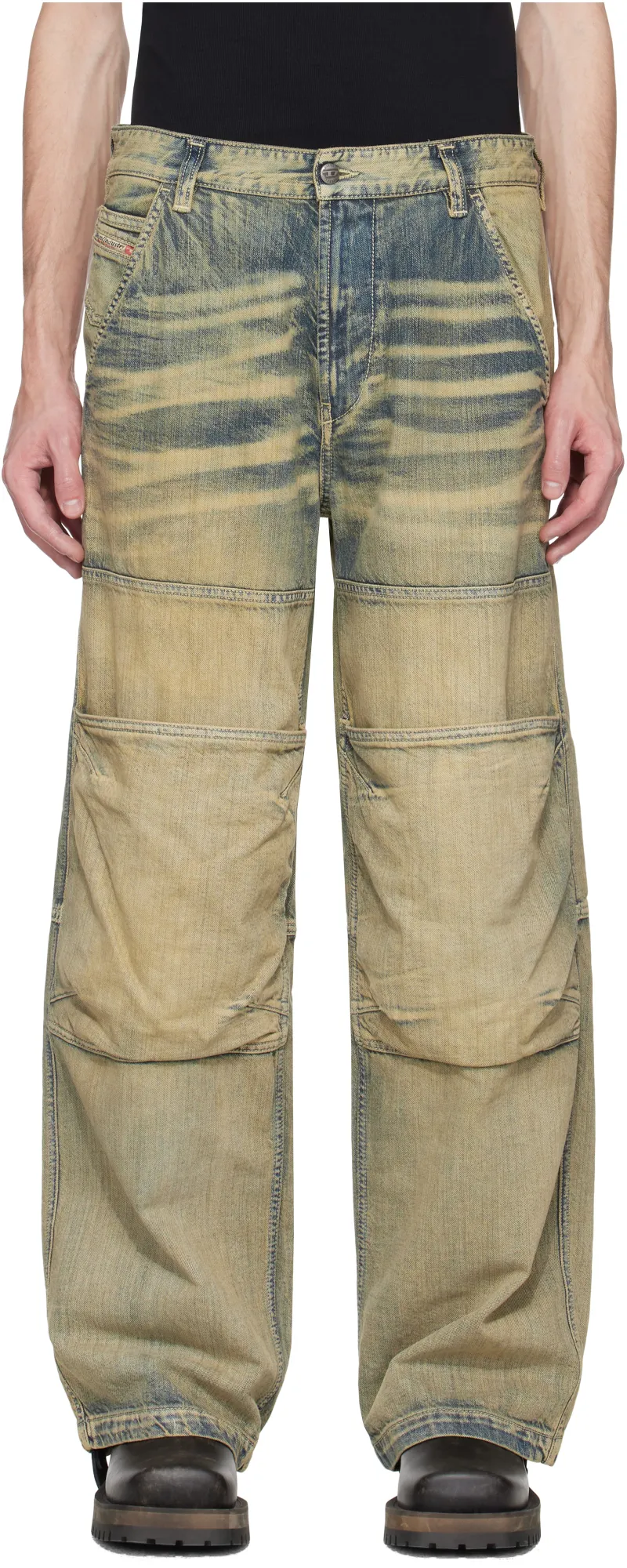 D-Shift Wide-Leg Jeans