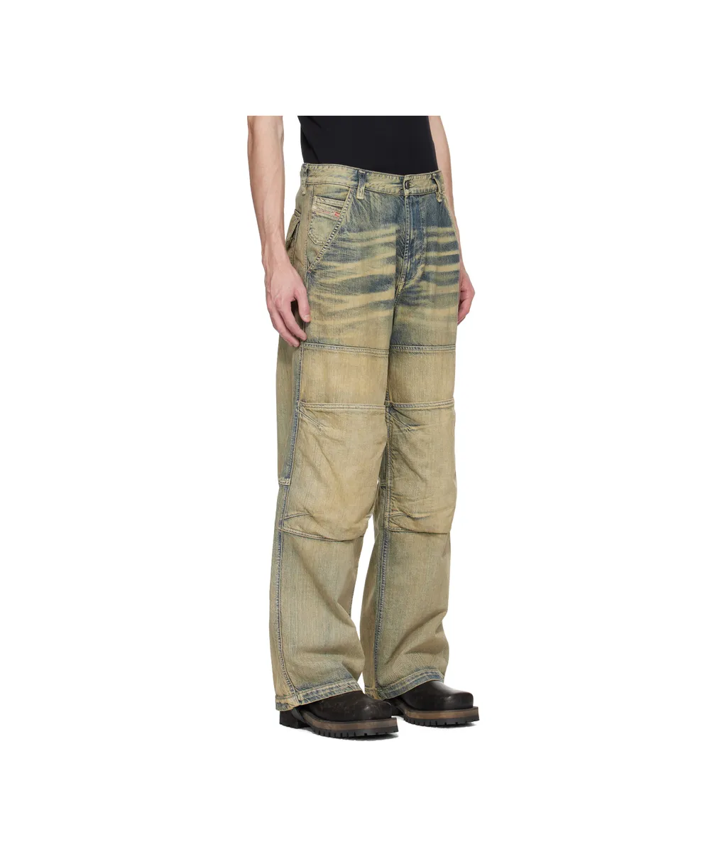 D-Shift Wide-Leg Jeans