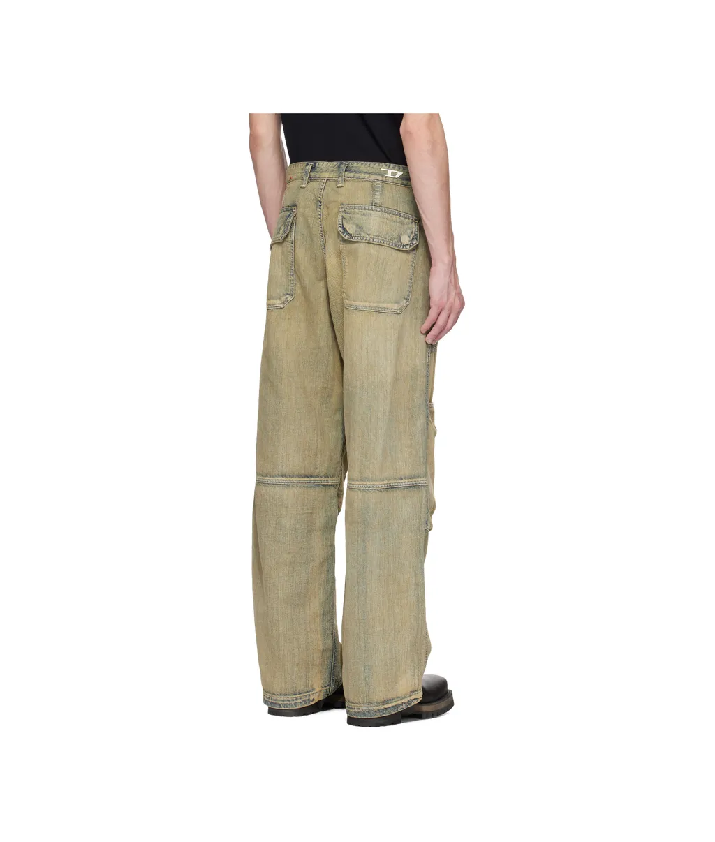 D-Shift Wide-Leg Jeans