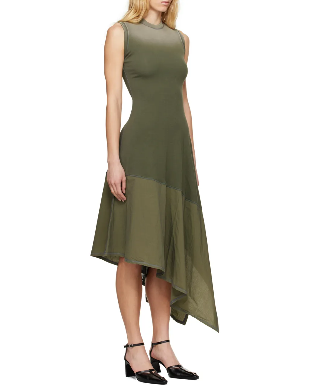 Asymmetric Sleeveless Dress