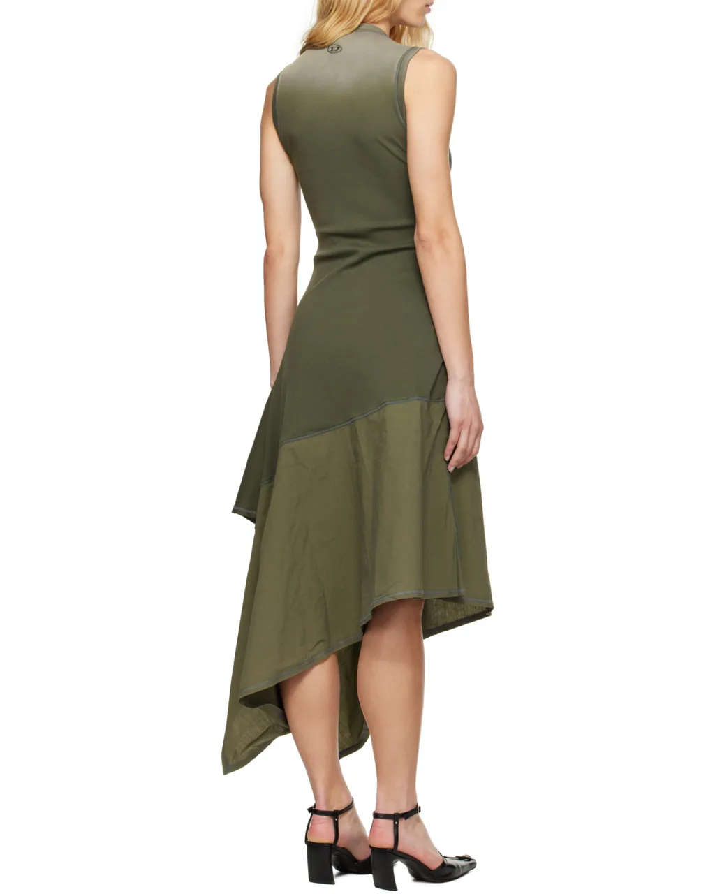 Asymmetric Sleeveless Dress