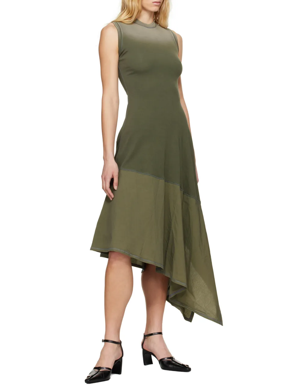 Asymmetric Sleeveless Dress