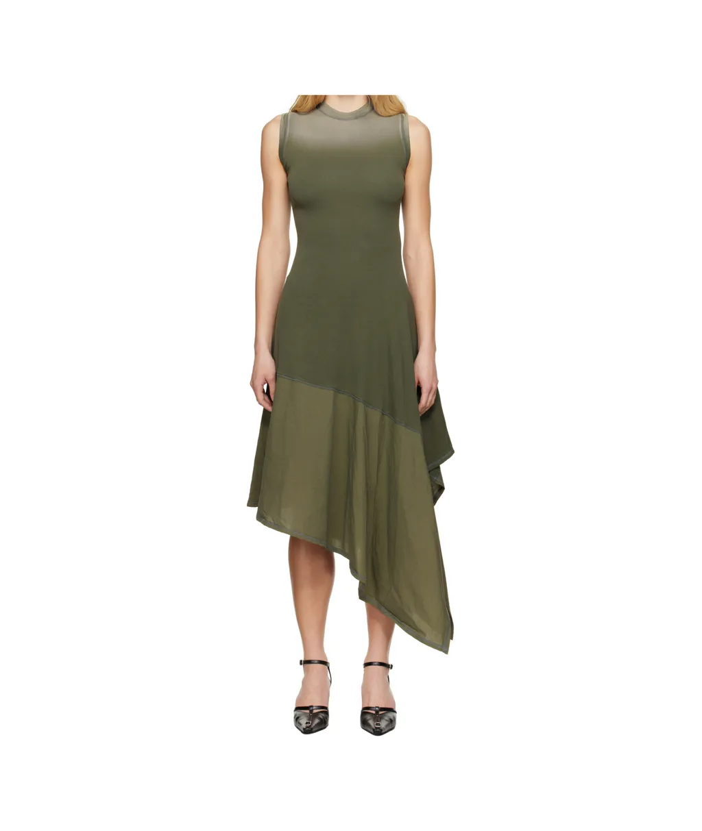 Asymmetric Sleeveless Dress