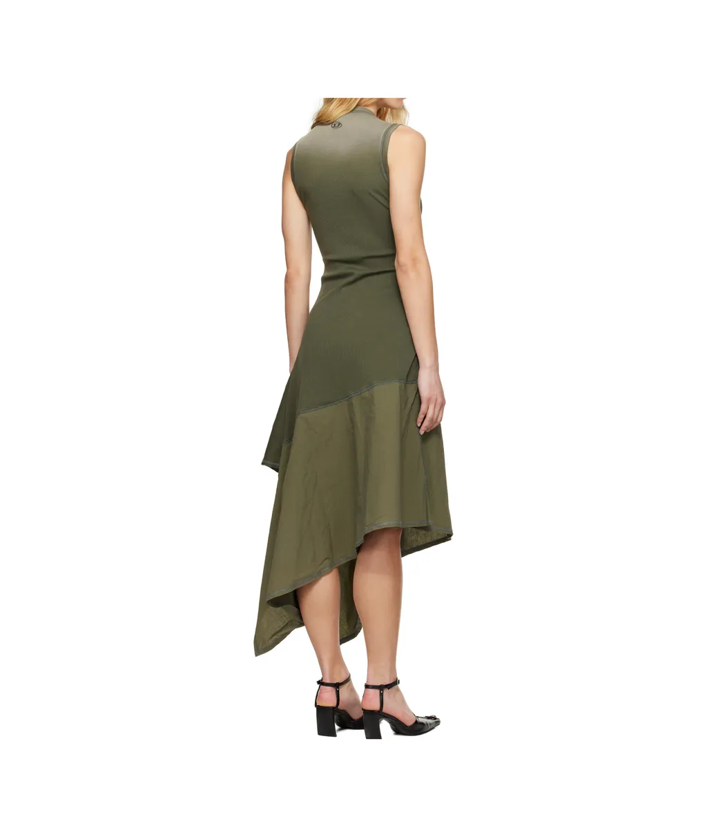 Asymmetric Sleeveless Dress