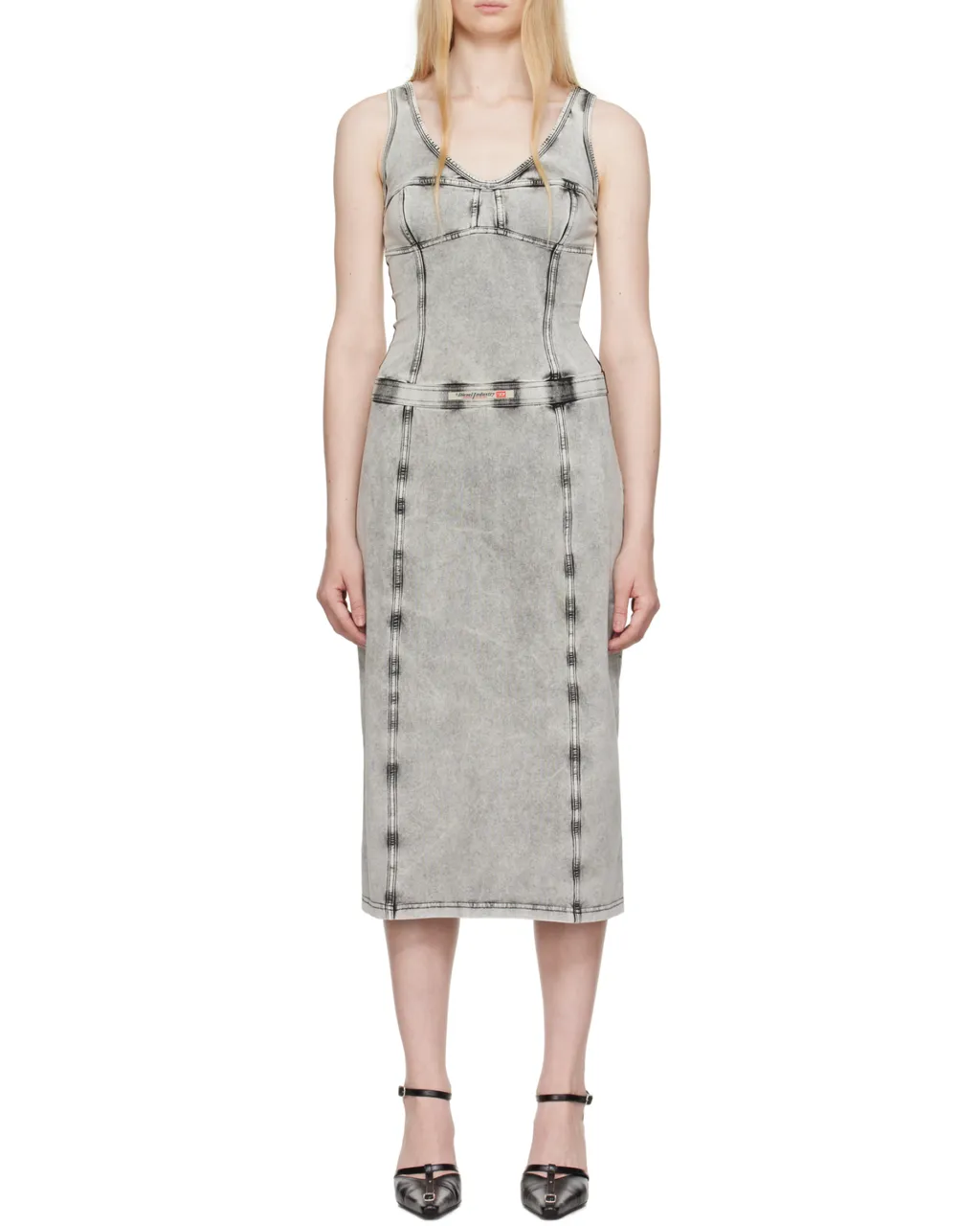 D-Inny Sleeveless Midi Dress
