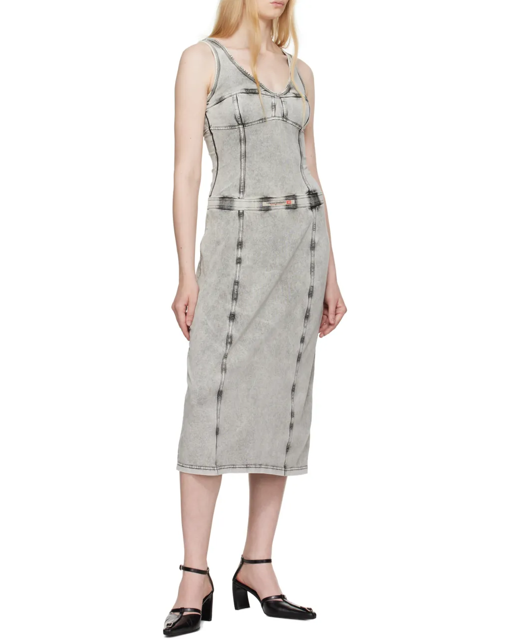 D-Inny Sleeveless Midi Dress