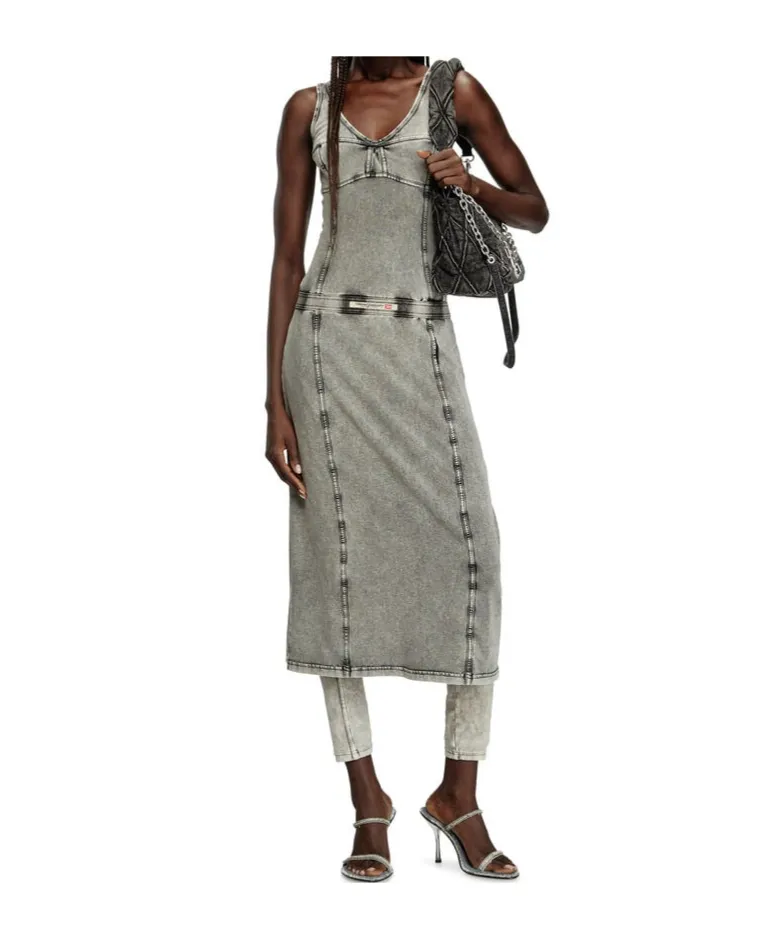 D-Inny Sleeveless Midi Dress